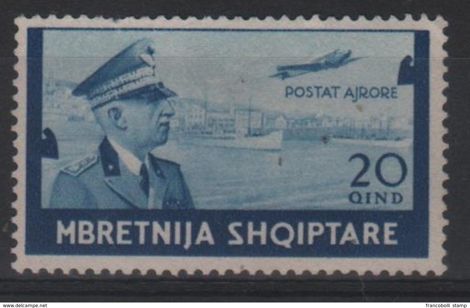 1942 Occupazione Albania Effige Vittorio Emanuele SG Without Gum - Albania