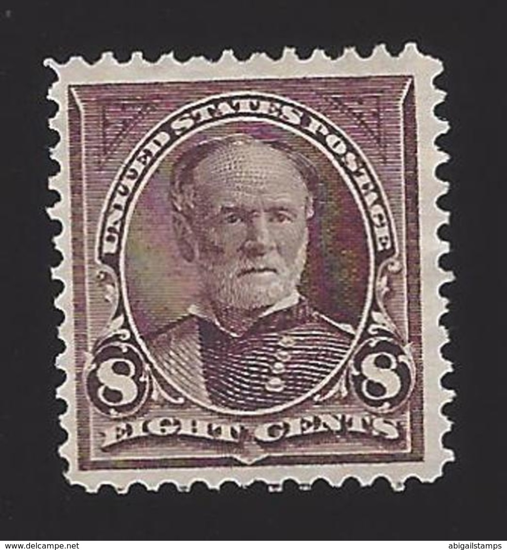 US #272 1895 Violet Brown WMK 191 Perf 12 Mint NG F-VF Scv $70 - Neufs