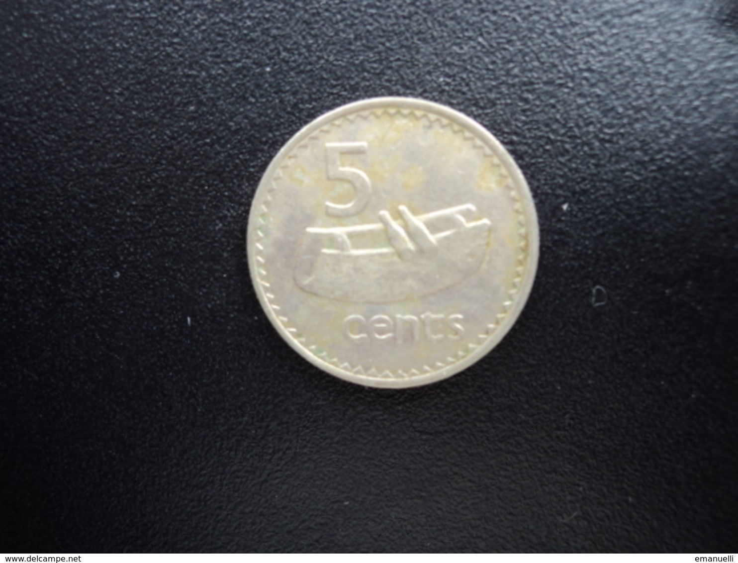 FIDJI : 5 CENTS   1979    KM 29    TTB+ * - Fiji