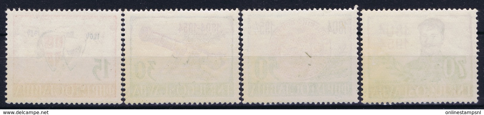 Jugoslawien Mi 751 - 754 Postfrisch/neuf Sans Charniere /MNH/**  1954 - Nuevos