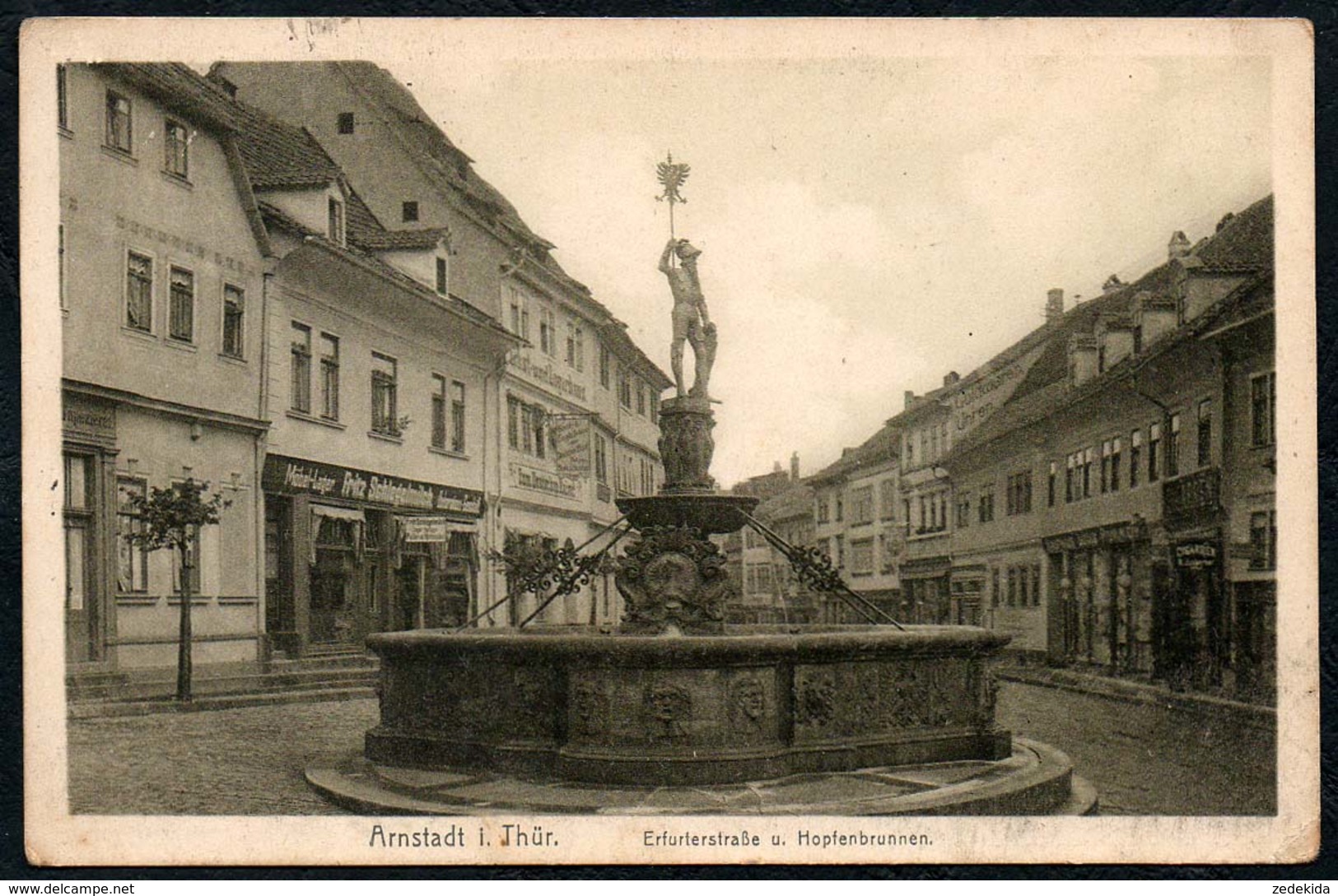 0063 - Arnstadt - Hopfen Brunnen Und Erfurterstraße - Knackstadt & Co - Arnstadt