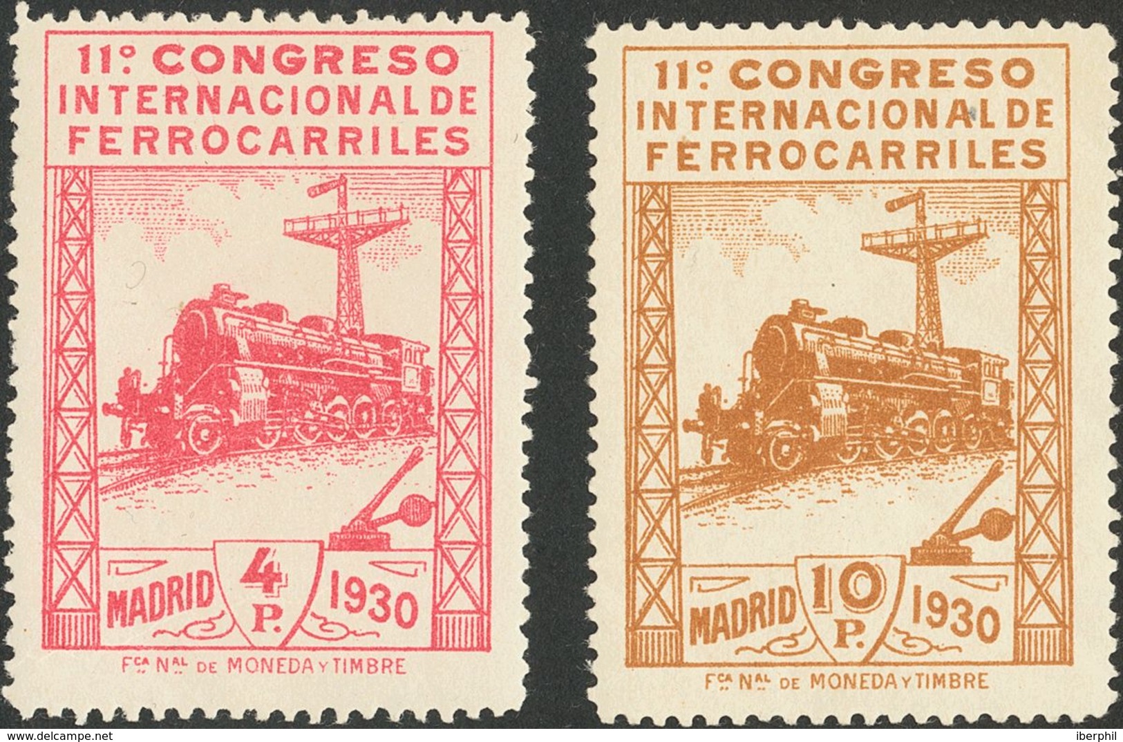 **471/82N. 1930. Serie Completa, Doce Valores (el 30 Cts Manchitas Sin Importancia, Ni Siquiera Se Menciona En El Certif - Otros & Sin Clasificación