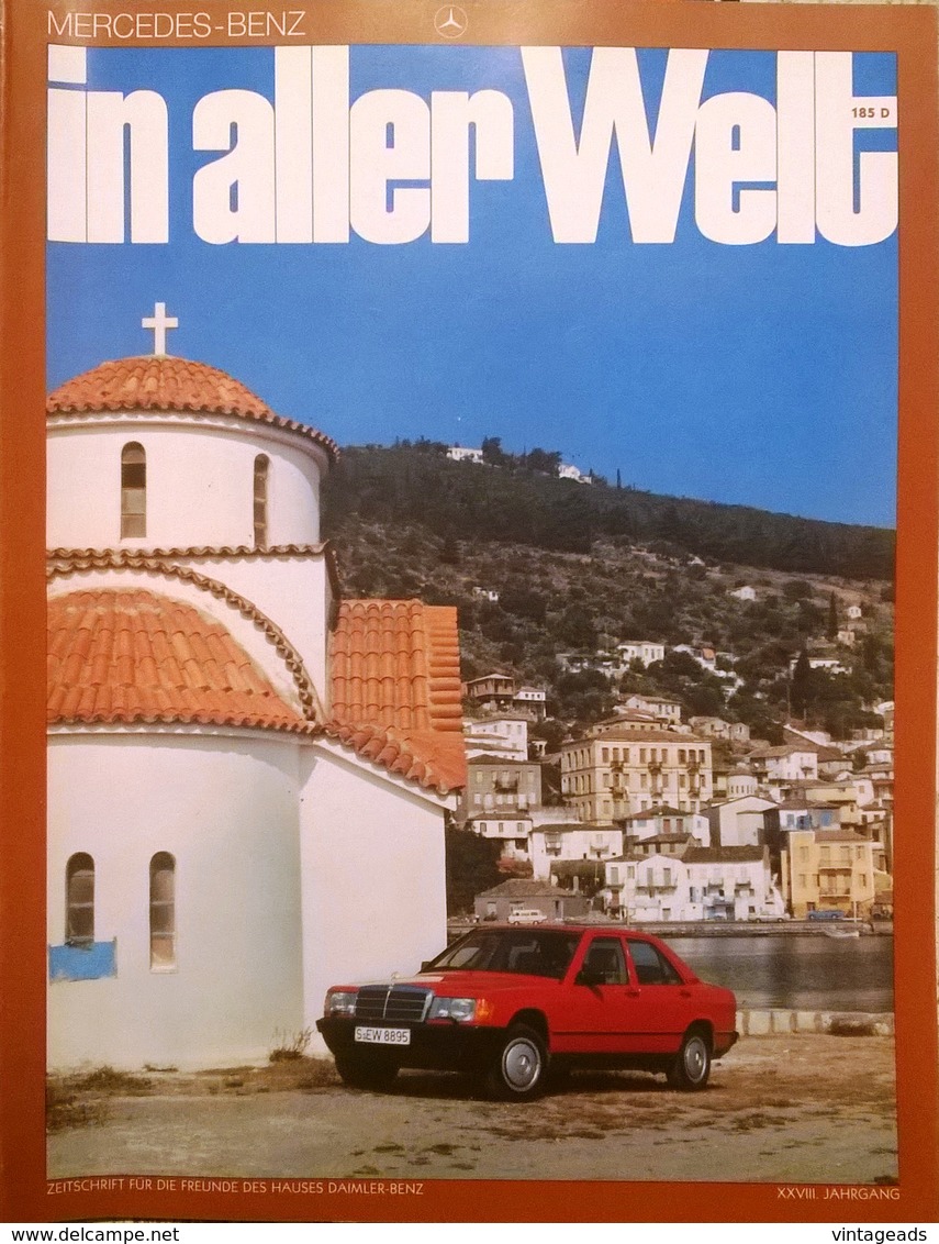 CA101 Autozeitschrift Mercedes-Benz, In Aller Welt, Nr. 185D, 5/1983 - Automobile & Transport