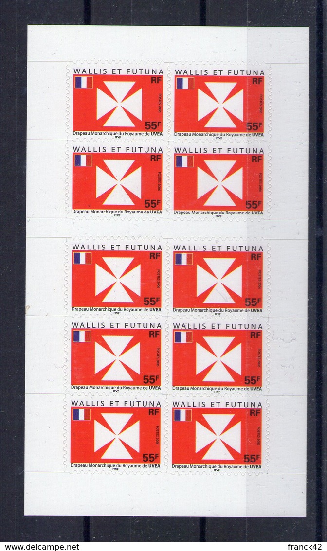 Wallis Et Futuna. Carnet. Drapeau Monarchique Du Royaume D'Uvéa - Unused Stamps