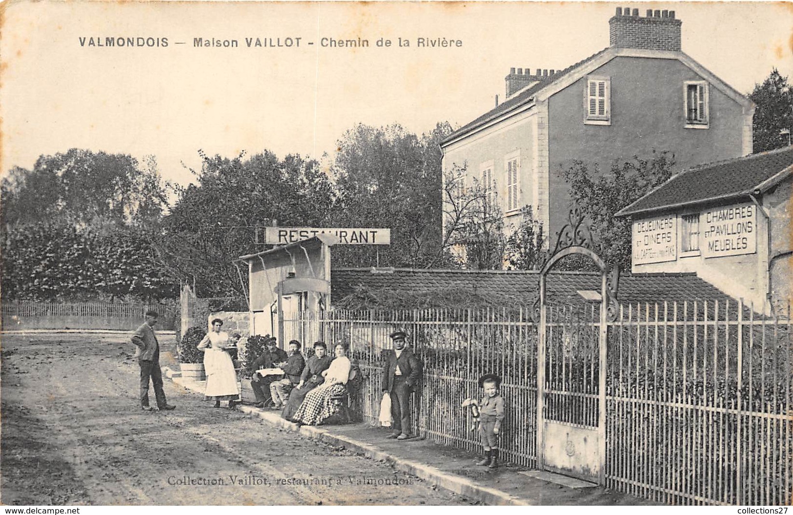 95-VALMONDOIS-MAISON VAILLOT- CHEMIN DE LA RIVIERE - Valmondois