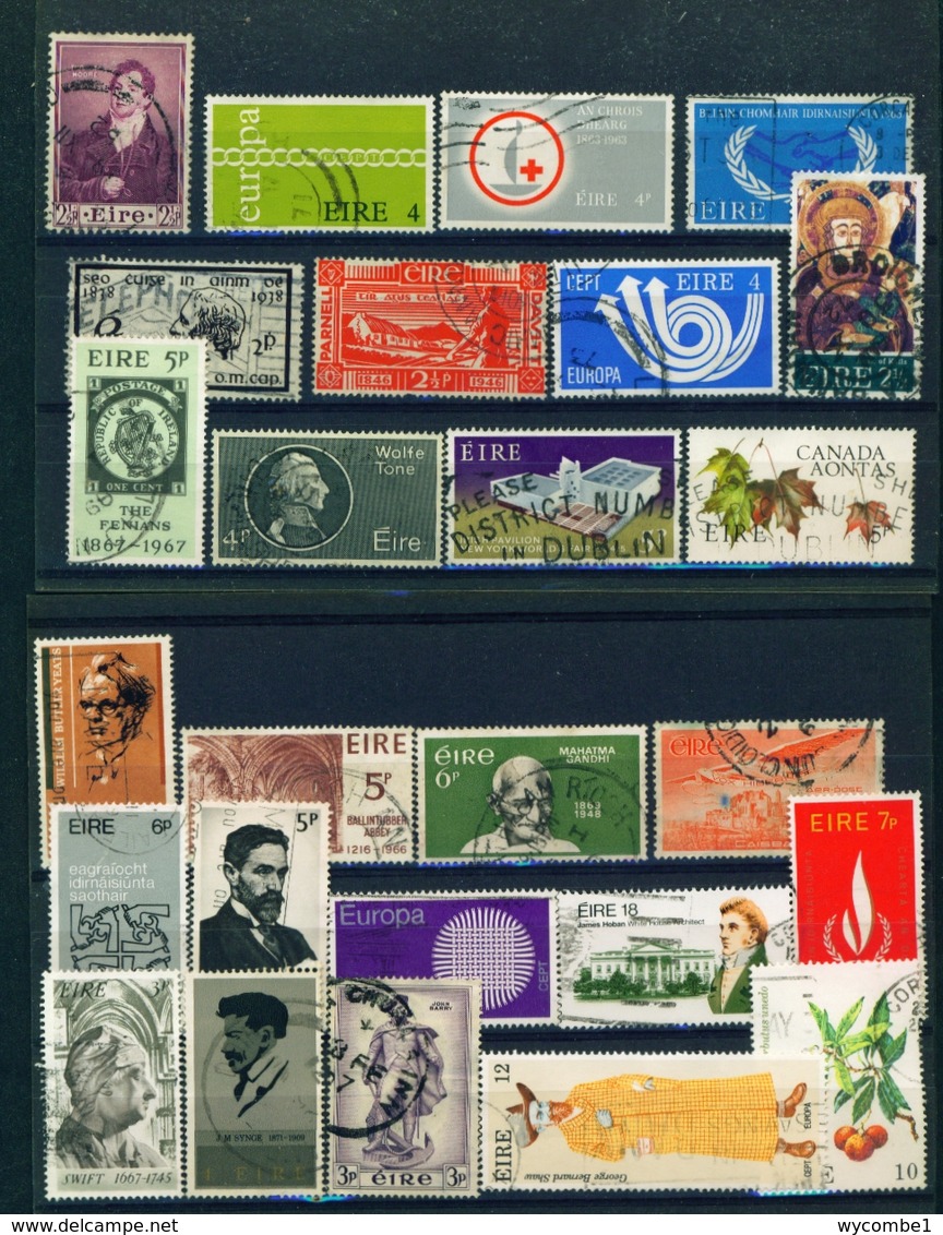 IRELAND - Collection of 700 Different Postage Stamps