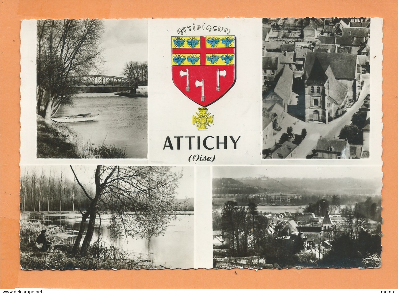 CPSM Grand Format - Attichy  -(Oise) - Multivue , Multivues - Attichy