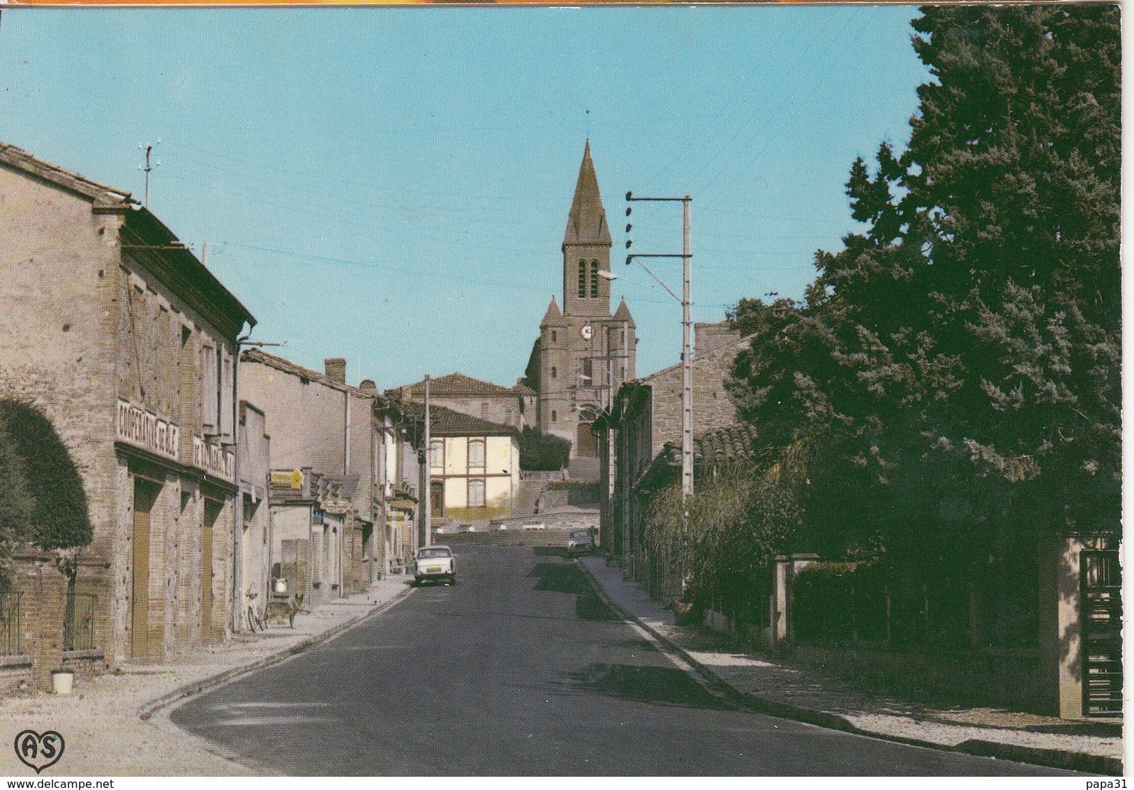 81 - SALVAGNAC - Entrée Du Village - Rue St Michel - Salvagnac