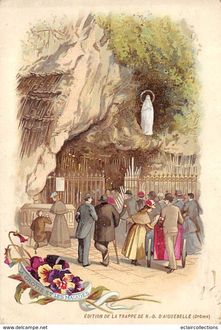 Image     26    N.D De Lourdes.La Grotte Trappe D'Aiguebelle     (Voir Scan) - Andere & Zonder Classificatie