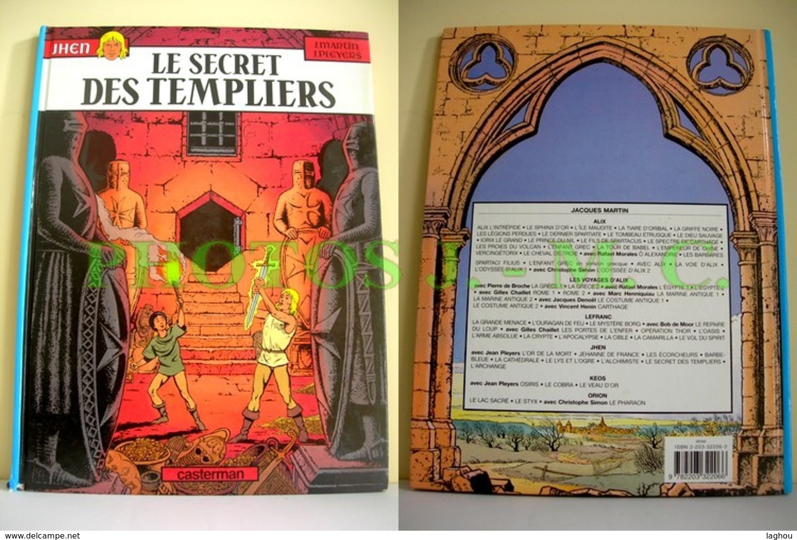 LE SECRET DES TEMPLIERS - Jhen