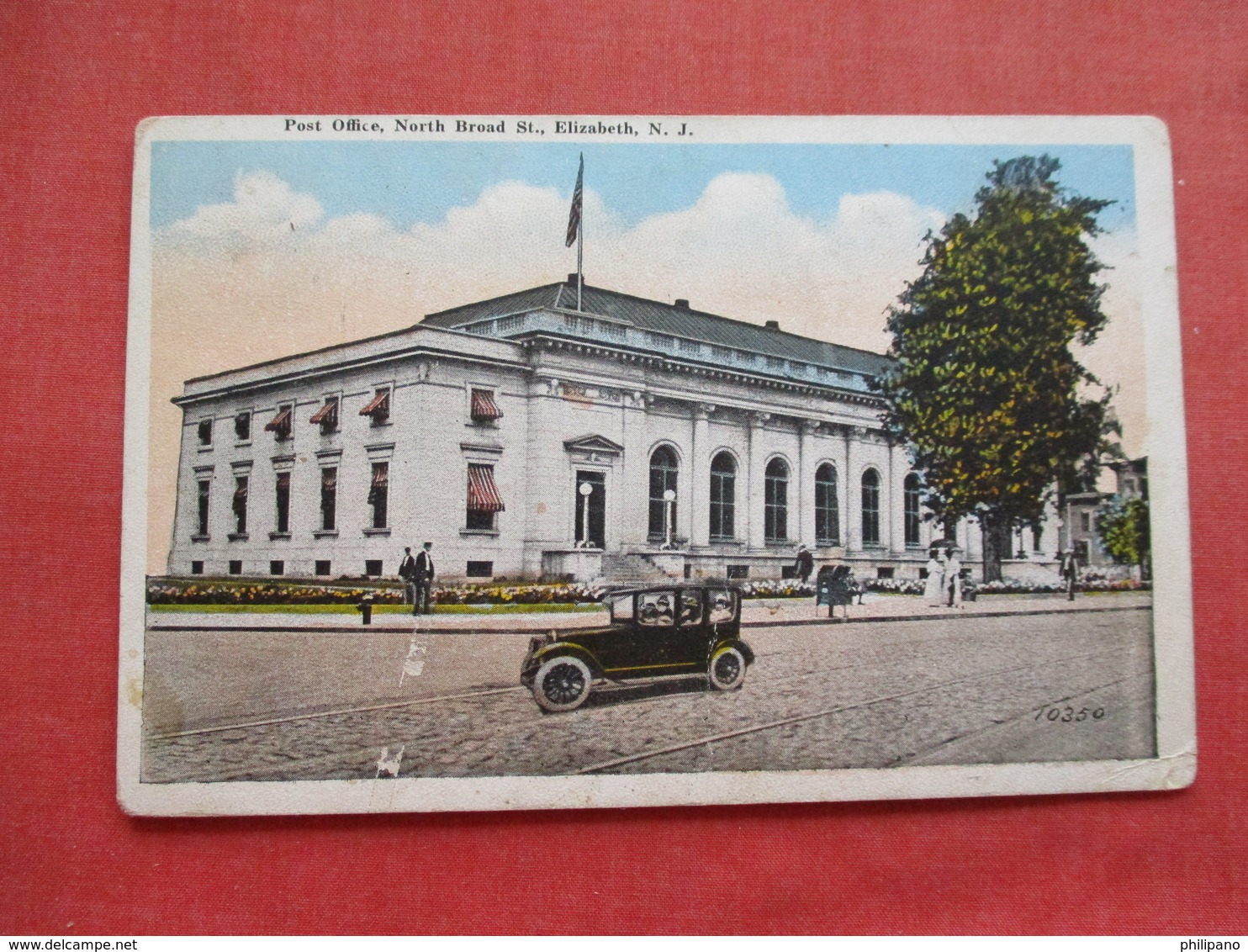 Post Office  North Broad Street  Elizabeth New Jersey    Ref 3328 - Elizabeth