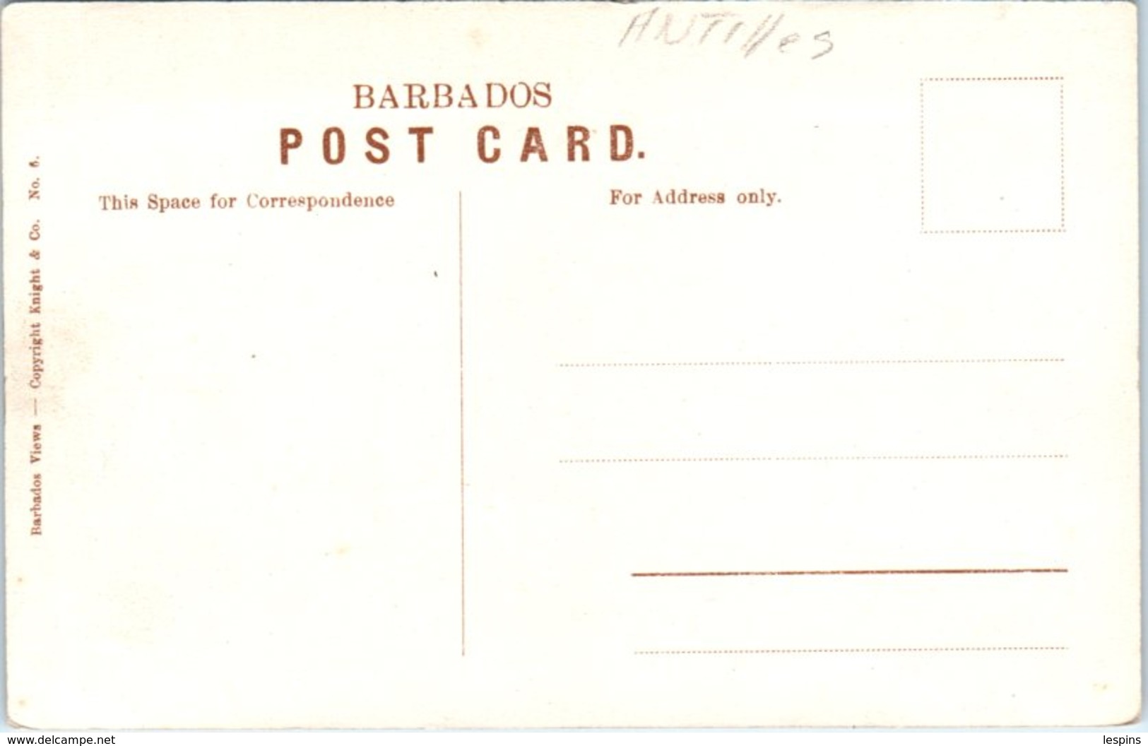 ANTILLES - BARBADES - Halborn - Barbados (Barbuda)