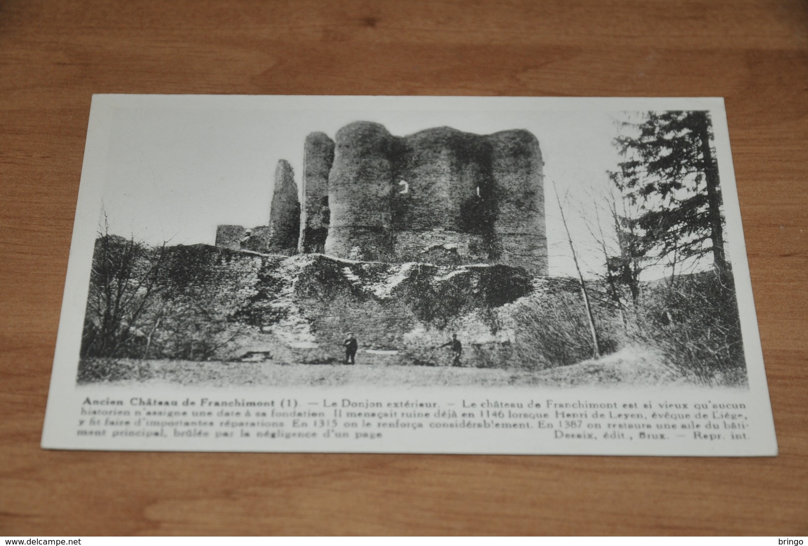 9403-   ANCIEN CHATEAU DE FRANCHIMONT, LE DONJON EXTERIEUR - Theux