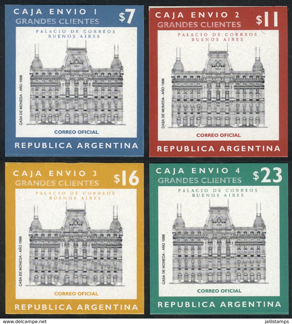 ARGENTINA: GJ.5/8, 1999 Complete Set Of 4 MNH Values, Excellent Quality, Catalog Value US$180. - Other & Unclassified