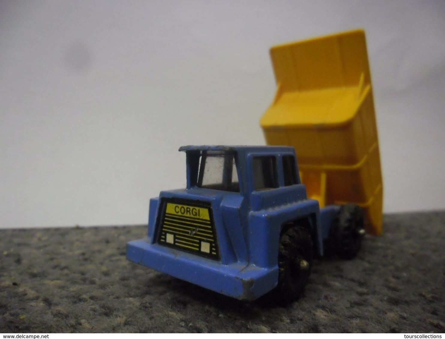 CORGI JUNIOR - DUMPER TRUCK Made In England (Great Britain) Camion Benne Chantier - Corgi