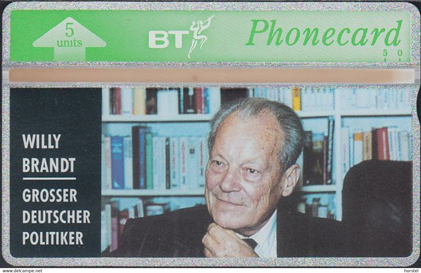 UK Bto 013 Willy Brandt - Politican - Mint - BT Overseas Issues