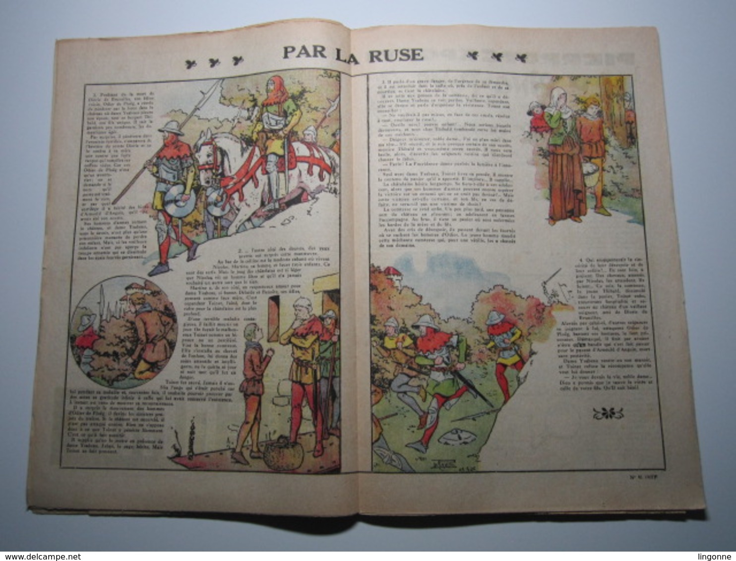 08 Octobre 1933 PIERROT JOURNAL DES GARÇONS 25Cts PAR LA RUSE - Pierrot