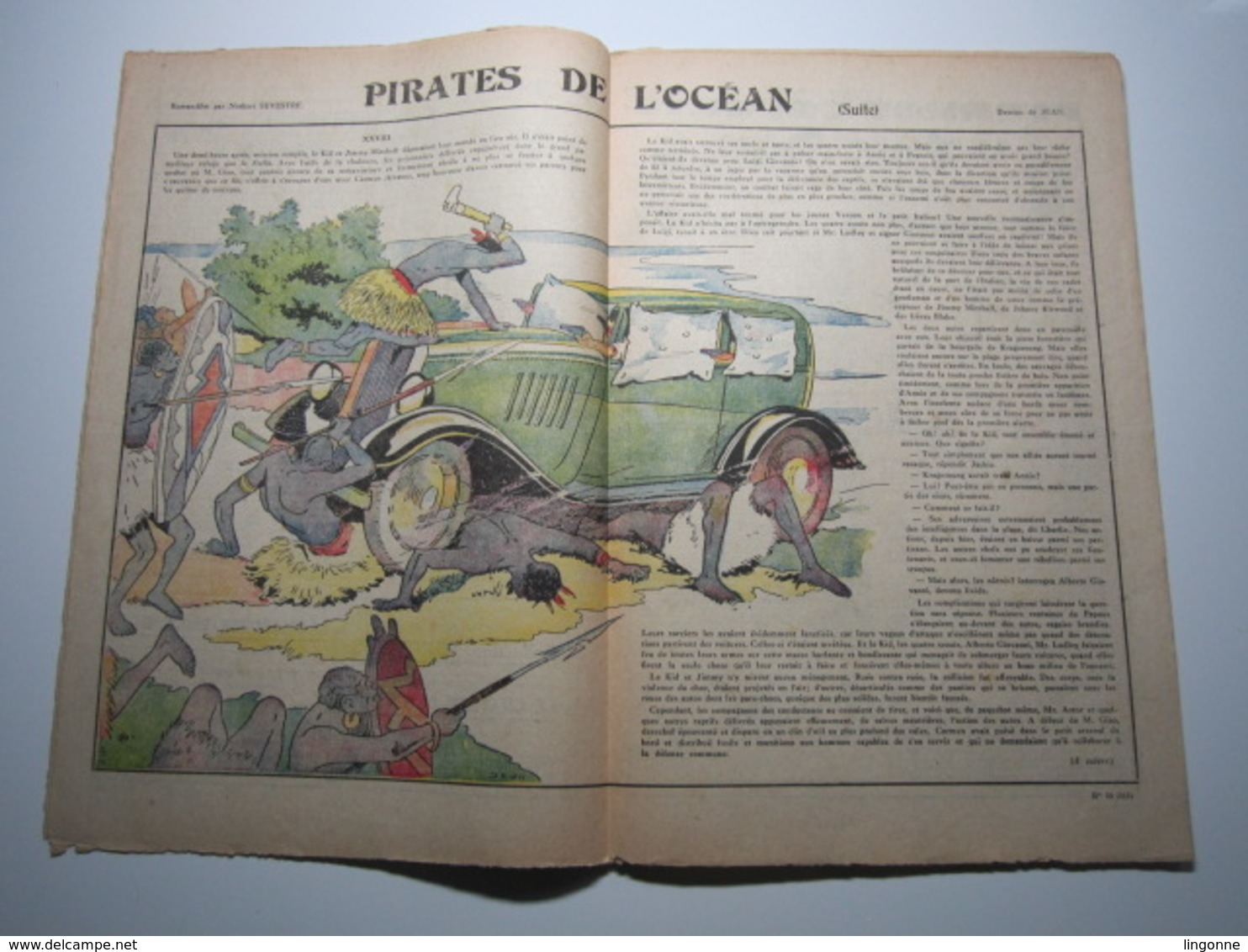 26 Novembre 1933 PIERROT JOURNAL DES GARÇONS 35Cts PIRATES DE L’OCÉAN - Pierrot