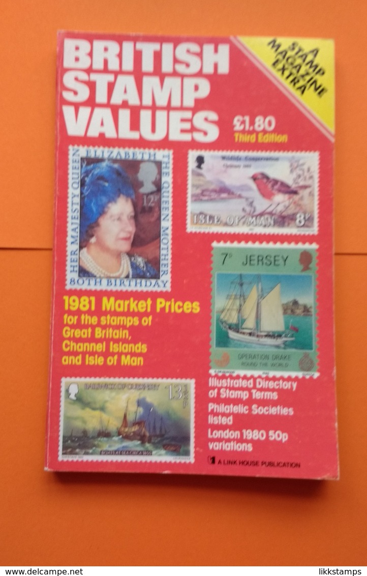 BRITISH STAMP VALUES THIRD EDITION ( A STAMP MAGAZINE "EXTRA" ) WINTER 1980 USED #L0064 (B7) - Großbritannien