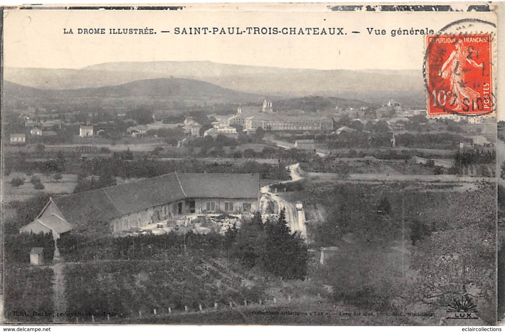 Saint Paul Des Trois Châteaux     26        Vue Générale     (Voir Scan) - Sonstige & Ohne Zuordnung