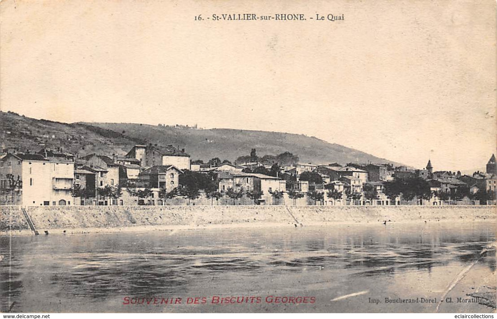 Saint  Vallier Sur Rhône      26       Le Quai     (Voir Scan) - Sonstige & Ohne Zuordnung