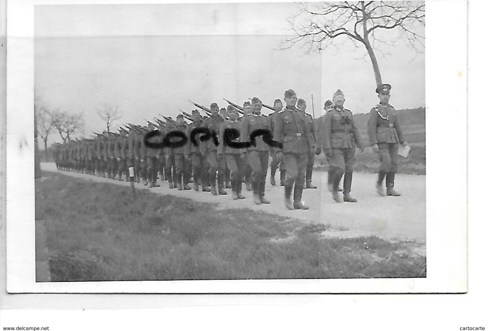 67   LAUTERBOURG CARTE PHOTO SOLDATS ALLEMANDS 1941 - Lauterbourg