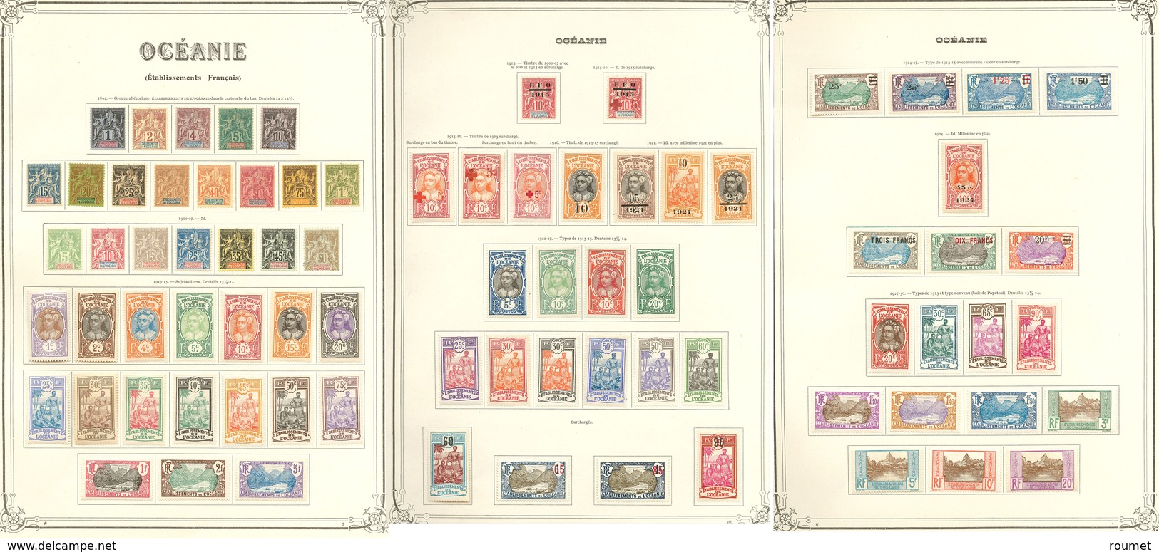 * Collection. 1892-1956 (Poste, PA, Taxe, BF), Complète. - TB - Andere & Zonder Classificatie