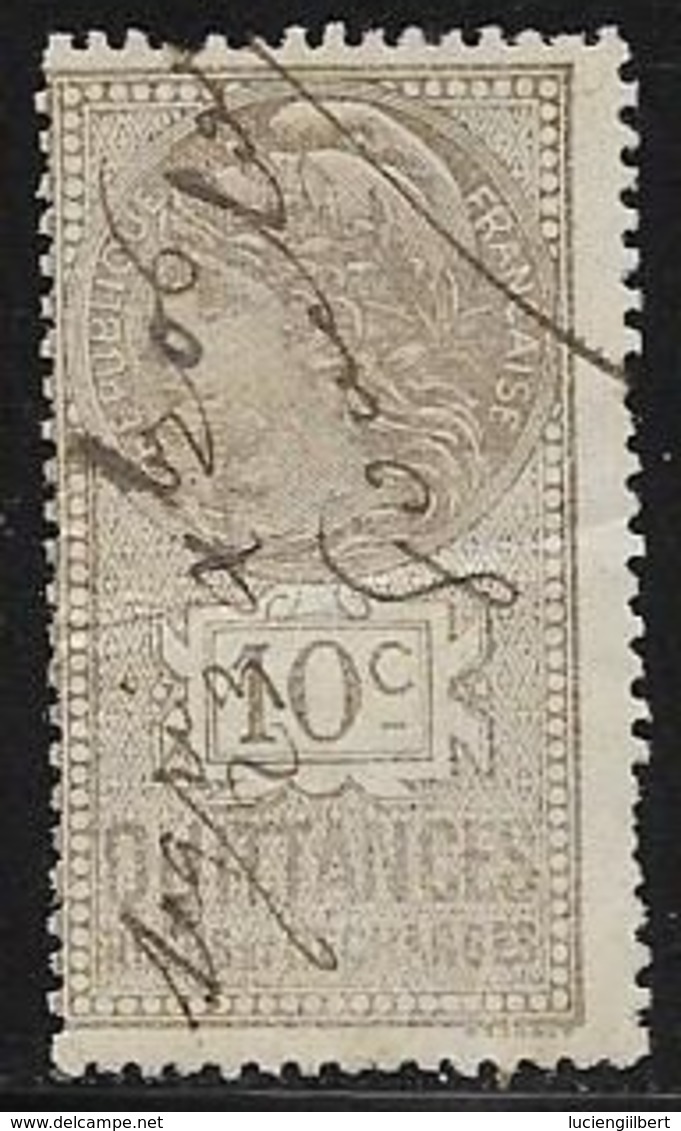 TIMBRE QUITTANCE  N° 11a -  10 C Gris   -  OBLITERE - Stamps