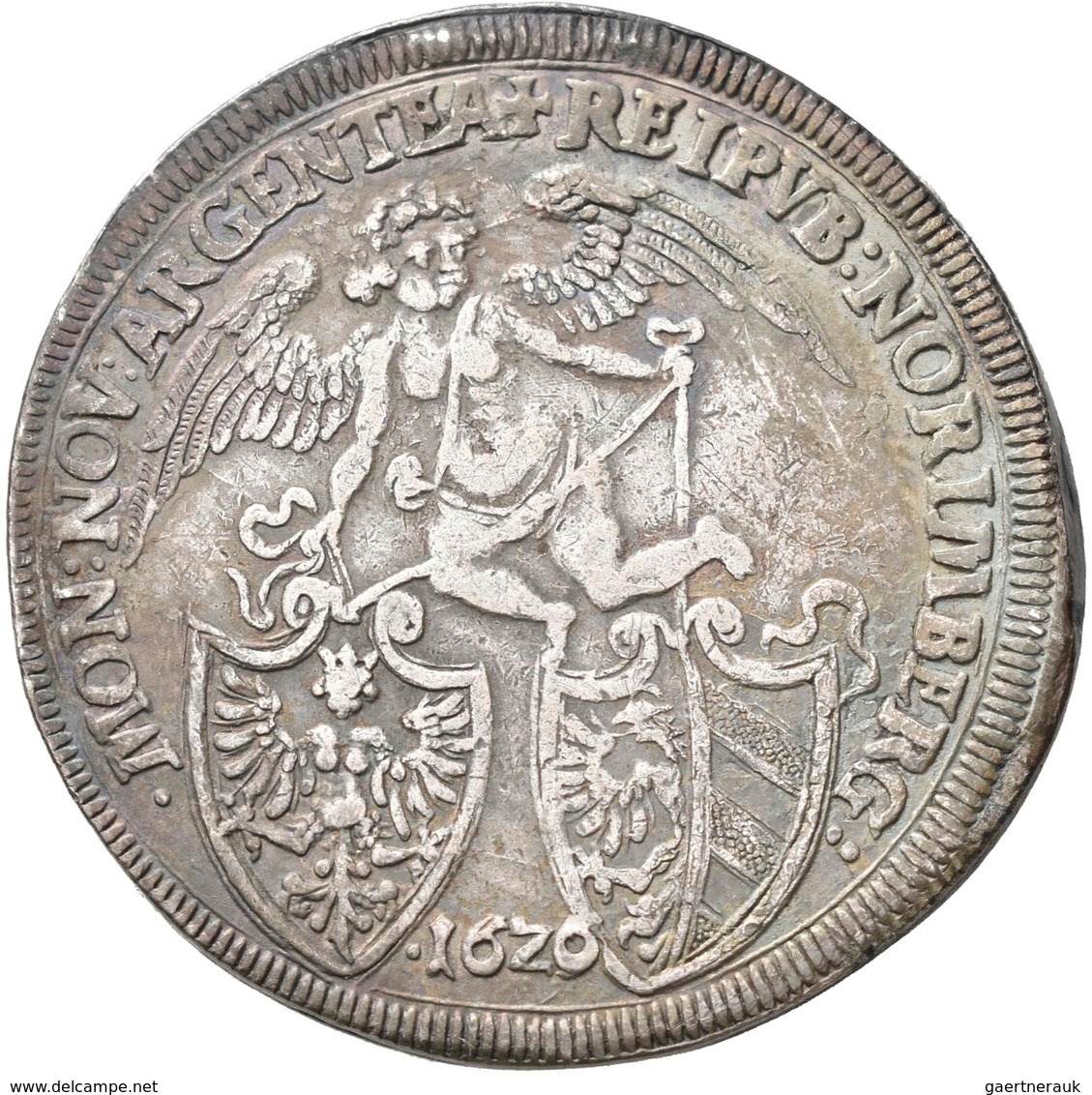 Altdeutschland Und RDR Bis 1800: Nürnberg: ½ Reichsguldiner Zu 30 Kreuzer 1626, Mit Titlel Ferdinand - Other & Unclassified