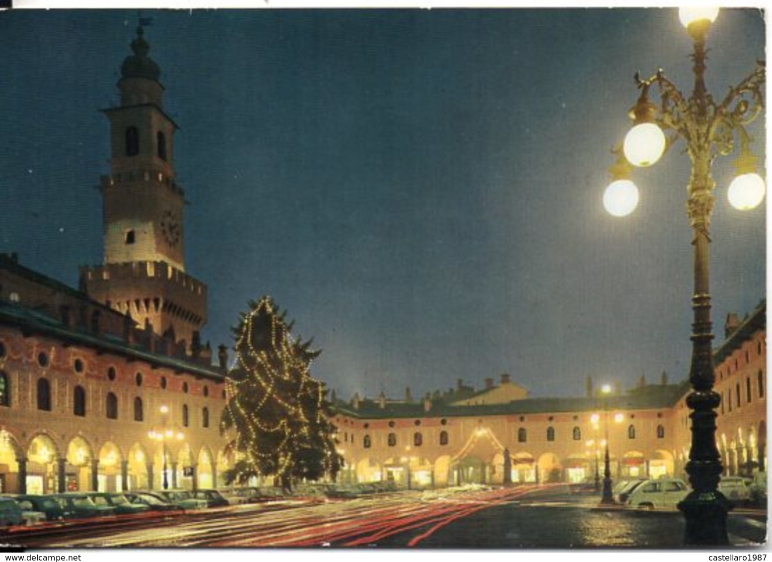 VIGEVANO - Piazza Ducale - Notturno - Vigevano