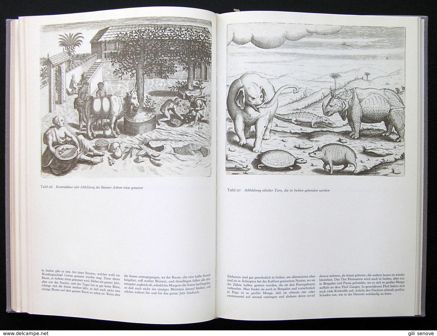 German Book / India Orientalis De Bry 1979