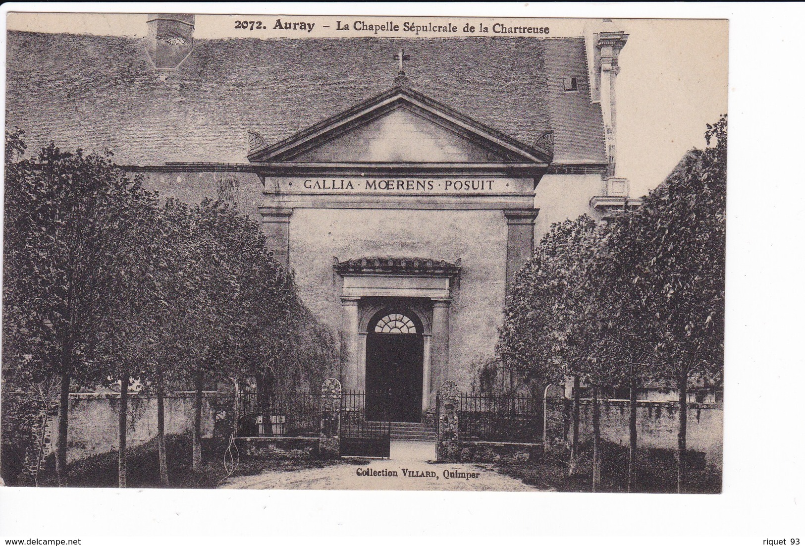 Lot 5 Cpa -ENV. D'AURAY - La Chartreuse....... Voir Scans - Sainte Anne D'Auray