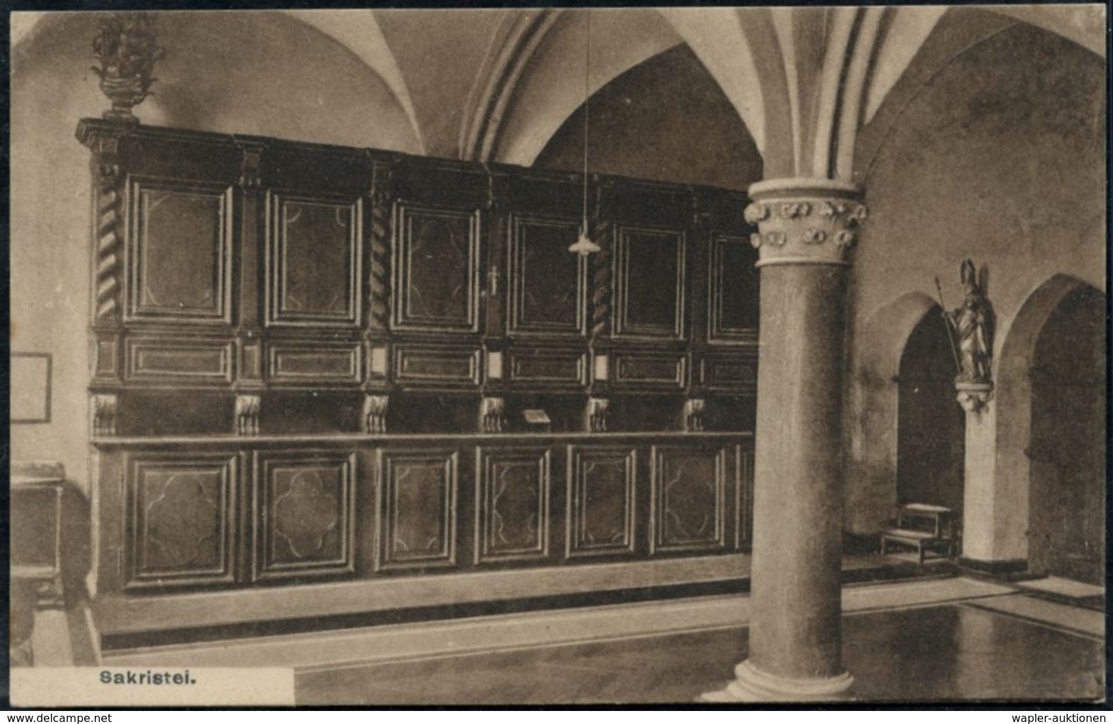 TRIER/ 800 JAHRE MATTHIASKIRCHE 1948 (Mai) SSt = St. Matthias-Basilika Auf Passender, Monochromer Foto-Ak.: Benediktiner - Eglises Et Cathédrales