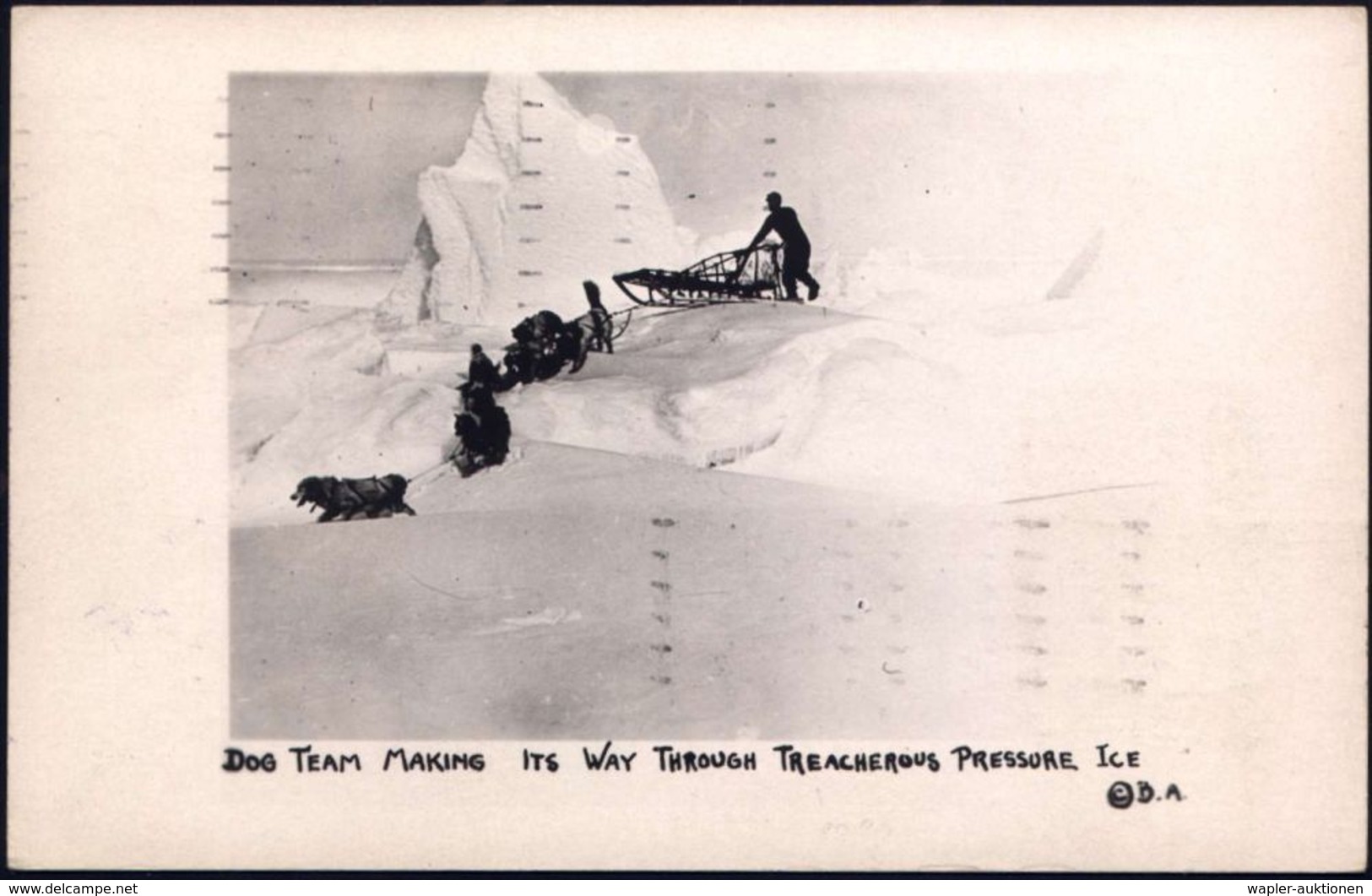 U.S.A. 1934 (31.1.) MWSt: LITTLE AMERICA/ANTARCTICA Auf EF 3 C. Byrd Exped.II + HdN: BYRD ANTARCTIC EXPED.II.. + Signatu - Antarctische Expedities