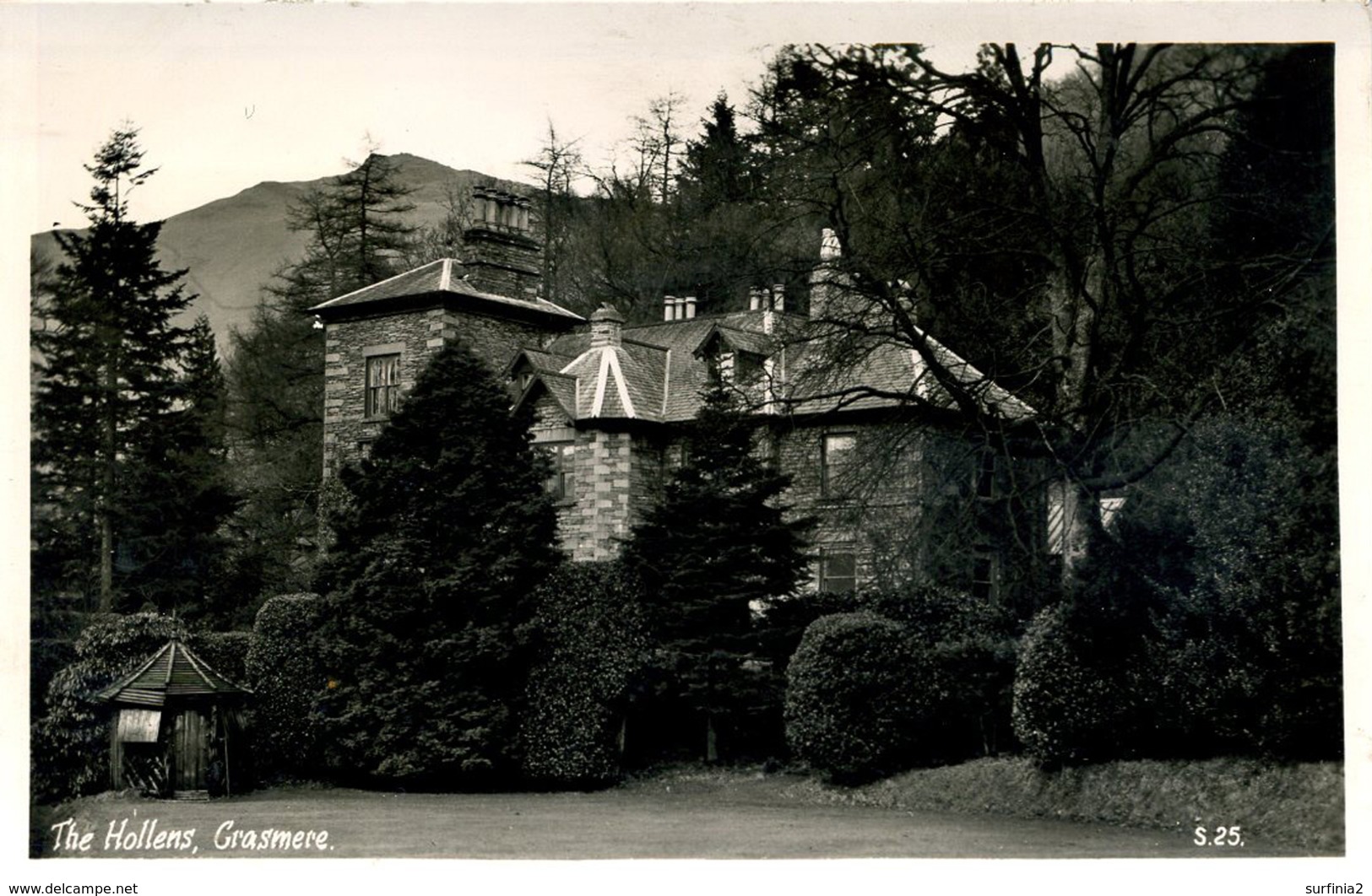 CUMBRIA - GRASMERE - THE HOLLENS RP Cu141 - Grasmere