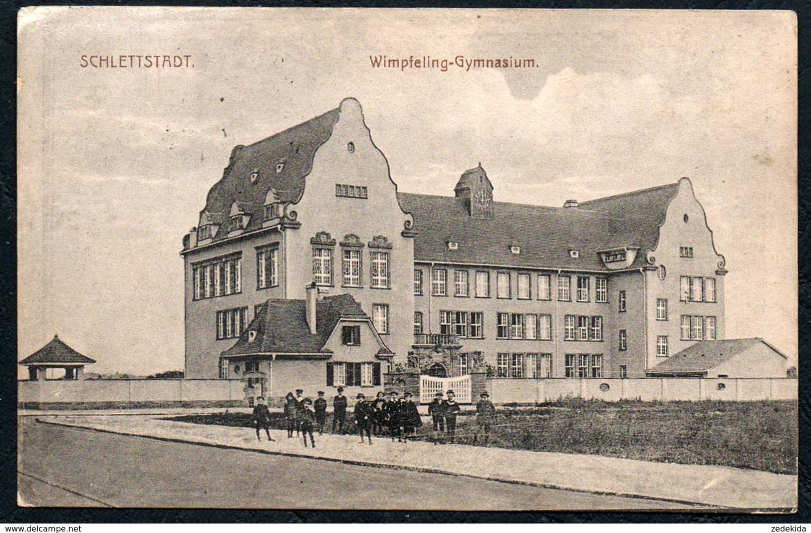 C5333 - Schlettau - Wimpfeling Gymnasium Schule - Verlag Emil Hartmann - Schlettau