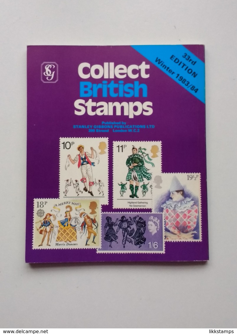 COLLECT BRITISH STAMPS 33rd EDITION ( A STANLEY GIBBONS CHECK LIST ) WINTER 1983/84 USED #L0093 (B7) - Großbritannien