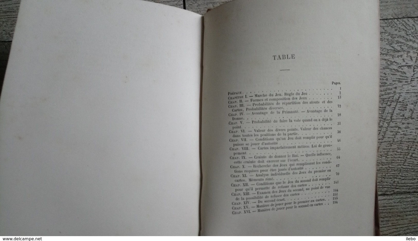 Traité Mathématique De L'écarté De émile Dormoy 1887 Préface De Francisque Sarcey Jeu De Cartes - Gesellschaftsspiele