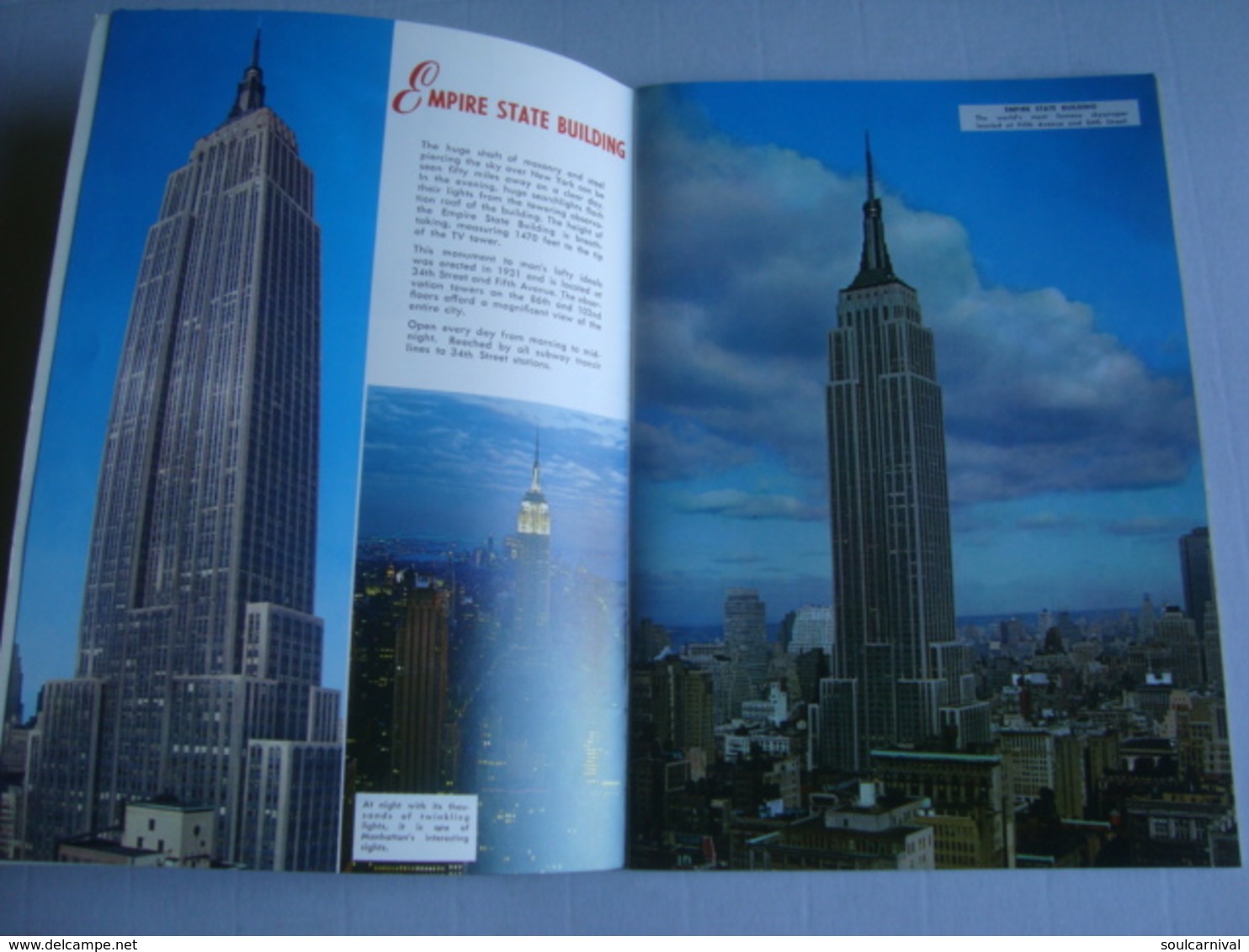 THE CITY OF NEW YORK - USA, PLASTICHROME,  1976 APROX. - Nordamerika