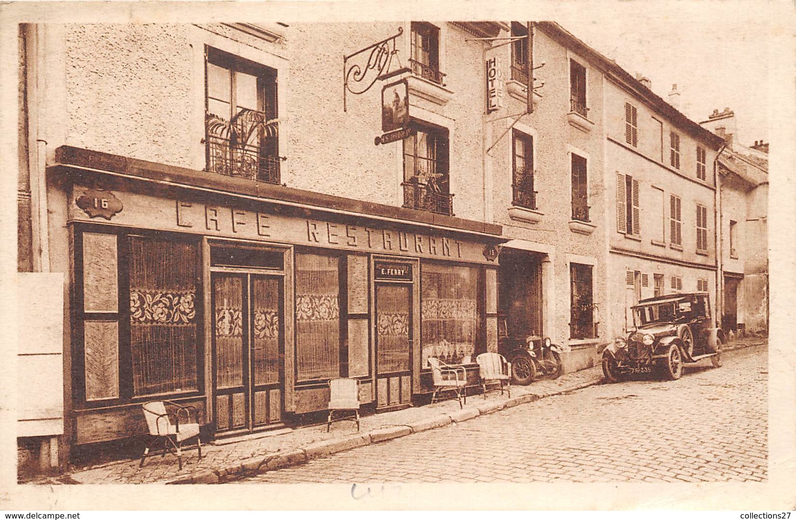 95-LUZARCHES- HÔTEL ST- DAMIEN - Luzarches