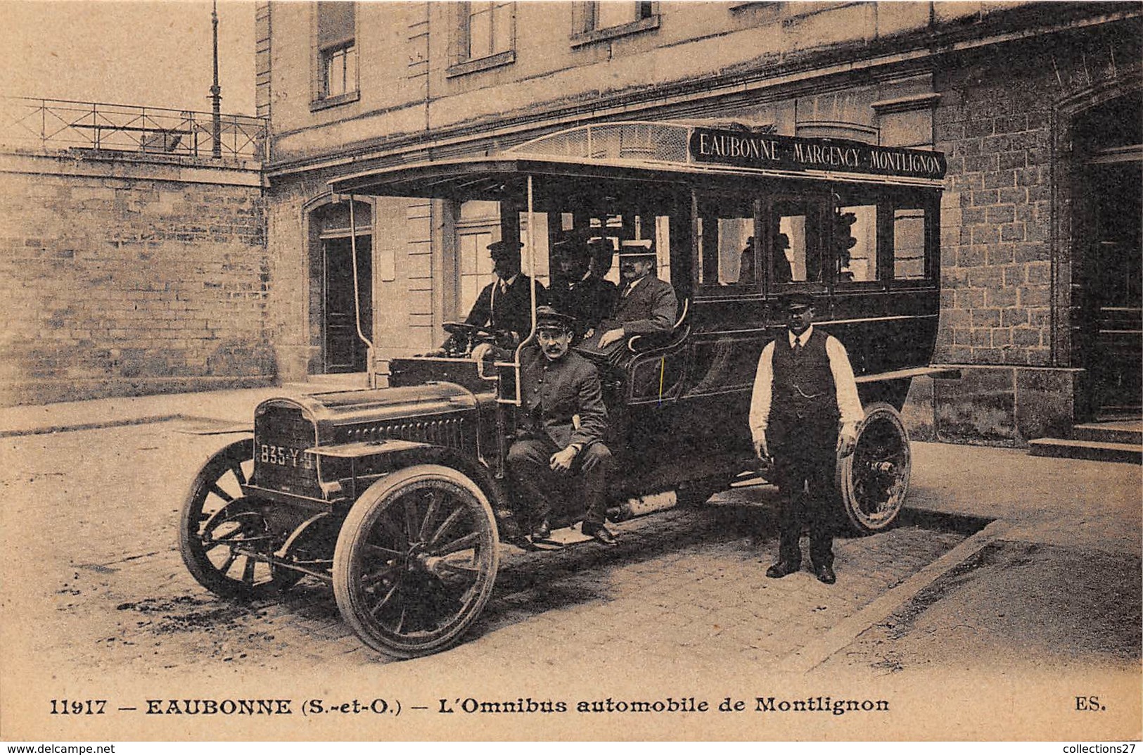 95-EAUBONNE- L'OMNIBUS AUTOMOBILE DE MONTLIGNON - Altri & Non Classificati