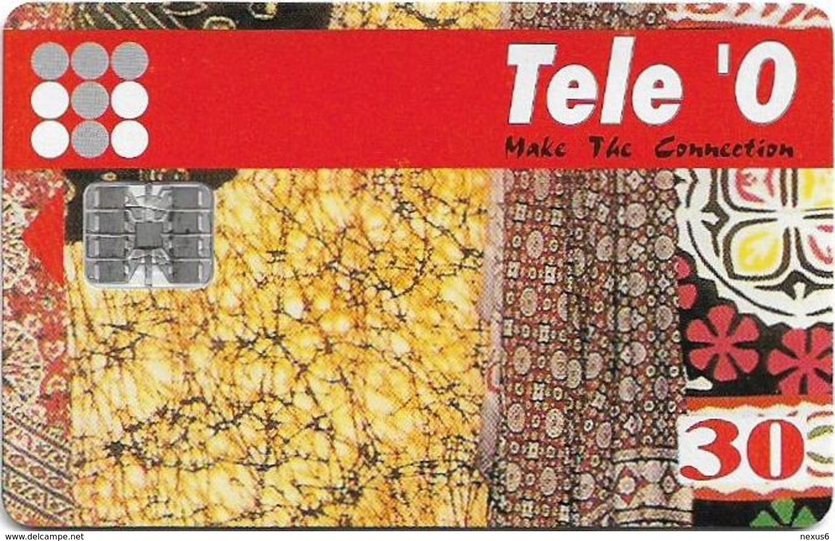 Pakistan - Tele 'O - Generic Design, SC7, 30U, Used - Pakistan