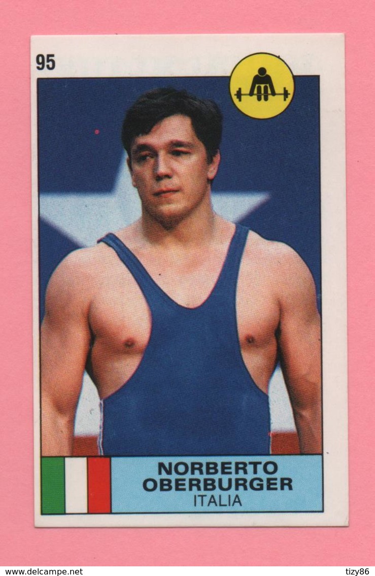 Figurina Panini 1988 N°95 - Norberto Oberburger - Gymnastik