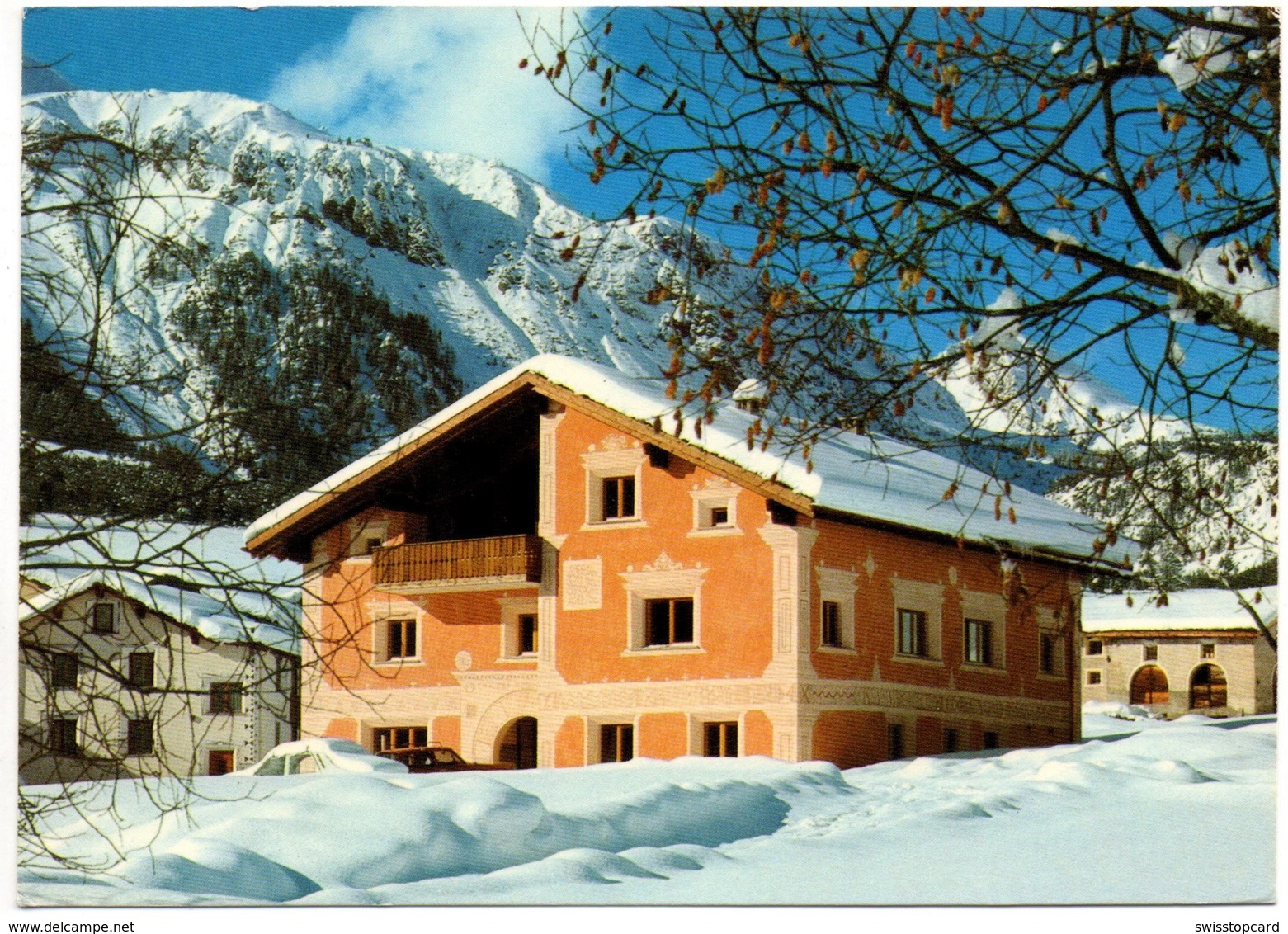 TSCHIERV Val Müstair Haus Cha Pra Muglin Ferienlagerhaus Mario Gross-Ladner - Val Müstair