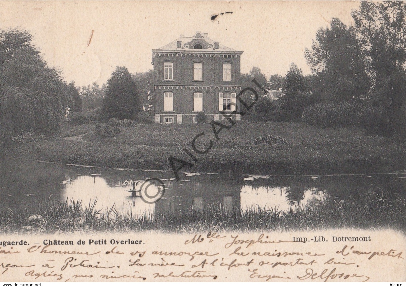 Postkaart/Carte Postale HOEGAARDEN Château De Petit Overlaer  (C432) - Hoegaarden