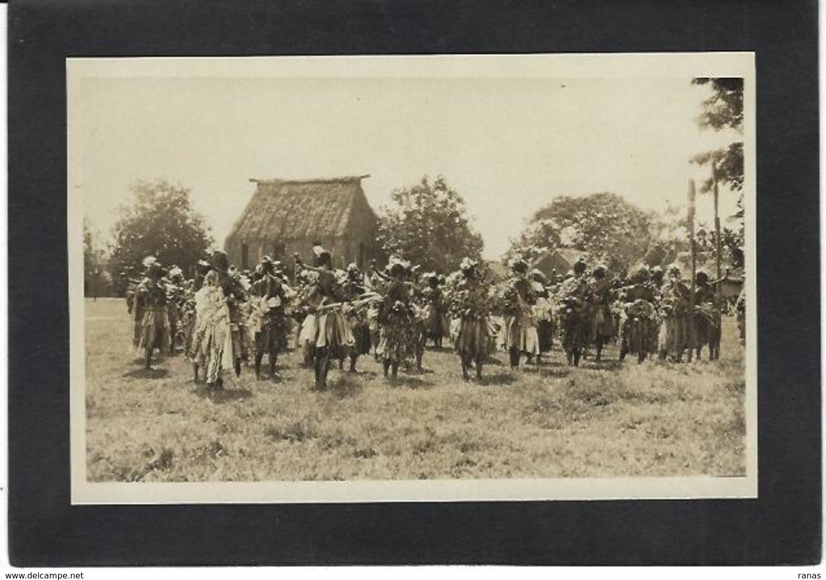 CPA Fidji Océanie Ethnic Type Carte Photo RPPC Non Circulé - Fiji