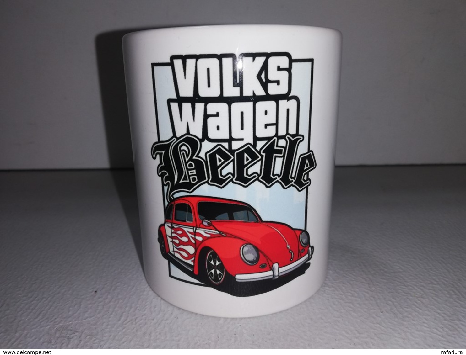 VOLKSWAGEN COCCINELLE COX BEETLE 1300 1303 VW TASSE Ceramique MUG COFFEE NOEL - Voertuigen