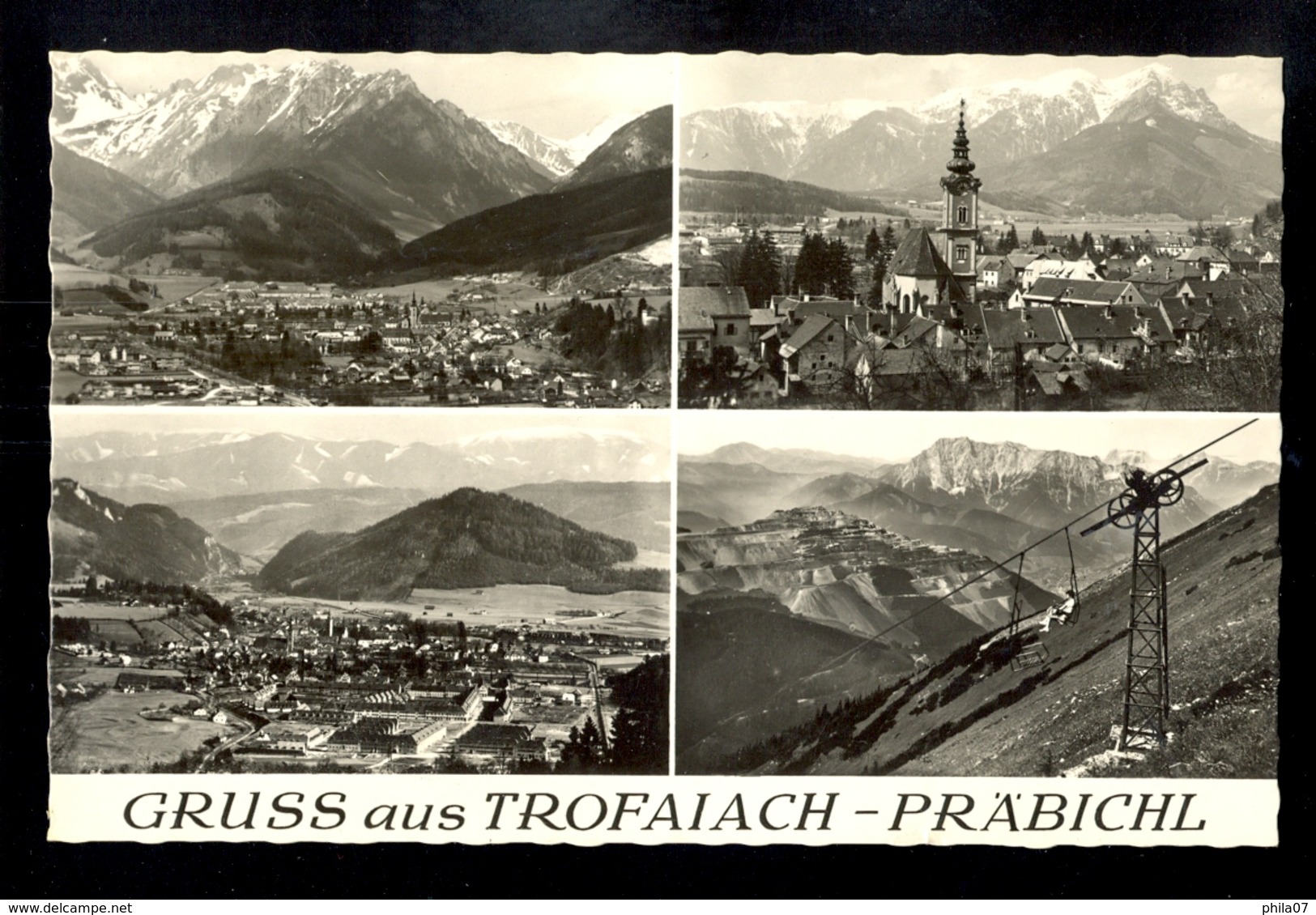 AUSTRIA - Gruss Aus Trofaiach-Prabichl / Postcard Circulated, 2 Scans - Trofaiach