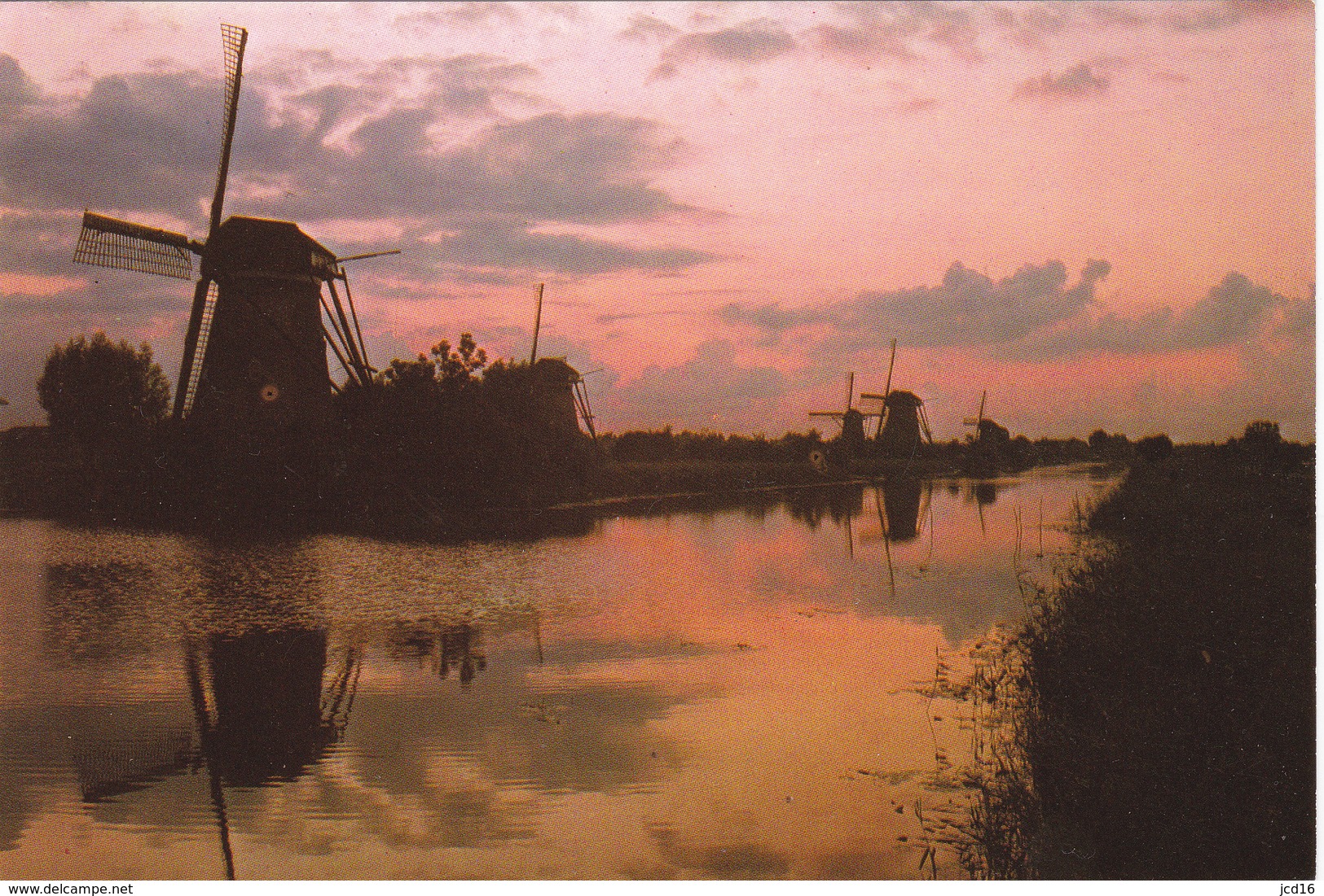 CPM Kinderdijk Holland Drainage Mills Of The Kinderdijk Complex Polder The Overwaard Moulin A Vent - Kinderdijk