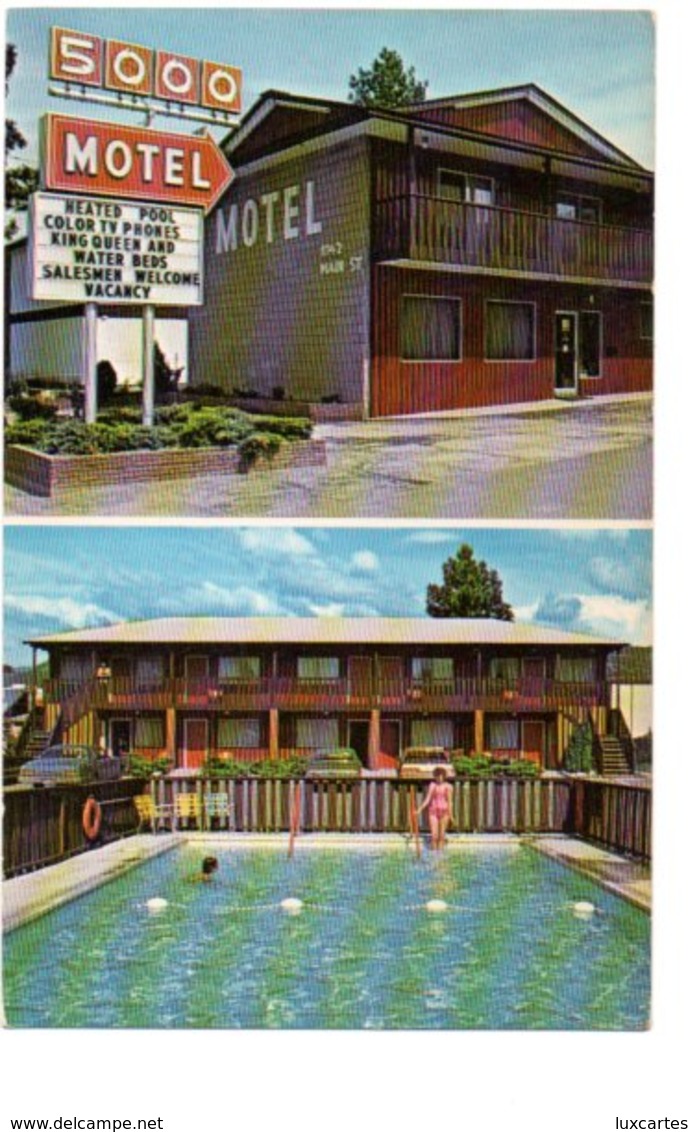 THE 5000 MOTEL. 1742 MAIN ST. PENTICTON. - Penticton